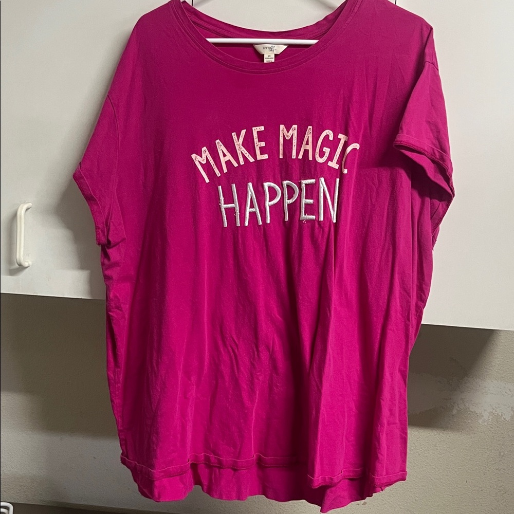Terra & Sky Vibrant Pink Top